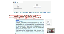 Desktop Screenshot of kkshethphysiotherapycollege.org